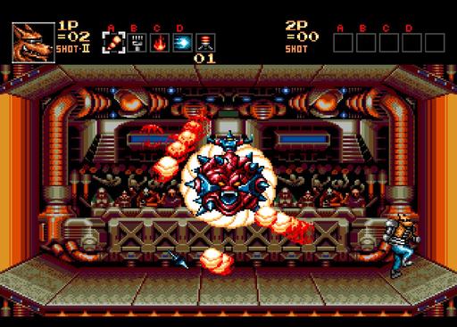 Обо всем - Contra Hard Corps. Общие уровни.
